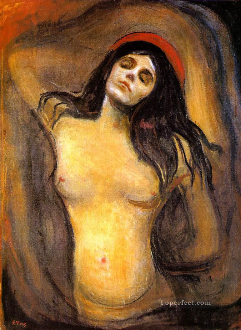 Madonna 1894 Desnudo abstracto Pintura al óleo